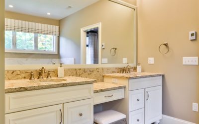Masterbath Vanities with Makeup Area