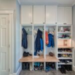 Mudroom - JSI Cabinets Amesbury White